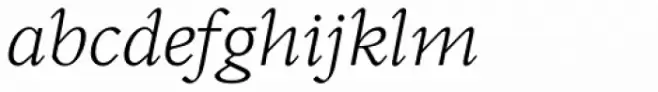 Perrywood Std Expanded Light Italic