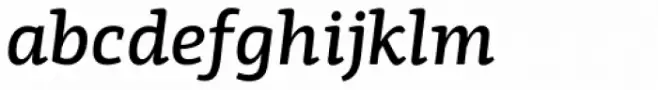 PF Centro Slab Pro Medium Italic