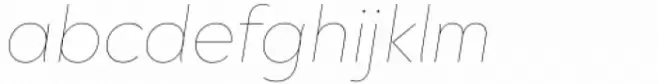 PGF Qualta Thin Italic