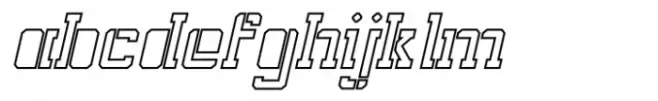 Phola Slab Solid Oblique Outline