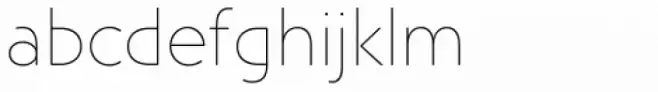 Posterama Text Thin