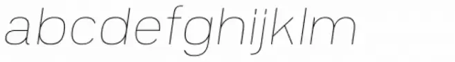 Prayuth Slim Thin Italic