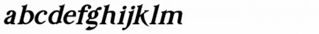 Prestissimo Classy Bold Italic