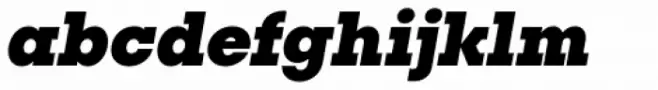 Publica Slab Extra Bold Italic