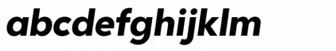 Punkto Extra Bold Italic