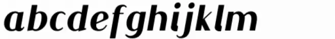 Qualettee Extra Bold Italic