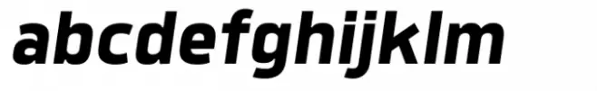 Quan Geometric Bold Italic