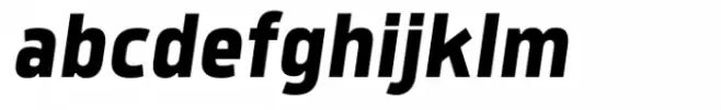 Quan Geometric Slim Bold Italic