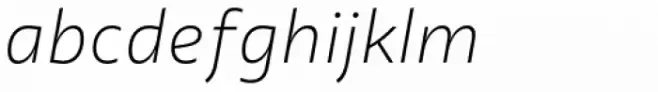 Quat Light Italic