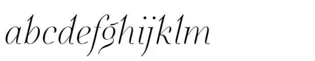 Quietism Display Thin Italic