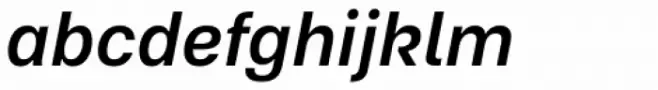 Referenz Grotesk Medium Italic