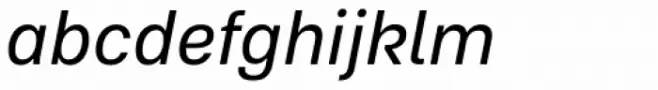 Referenz Grotesk Regular Italic
