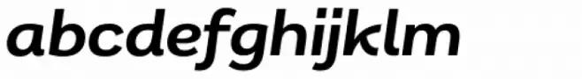 Remora Sans W3 Demi Italic