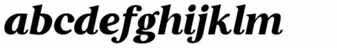 Restora Black Italic