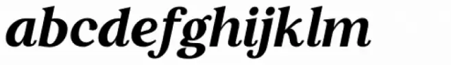 Restora Extra Bold Italic
