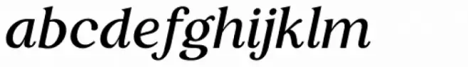 Restora Medium Italic