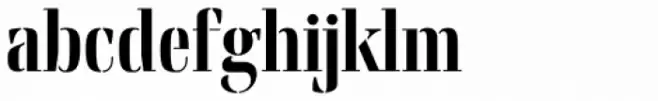 Rigatoni Stencil Extra Bold