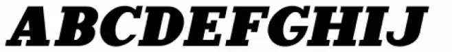 Ritz Slab Serif Oblique JNL
