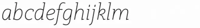 Rogliano Thin Italic