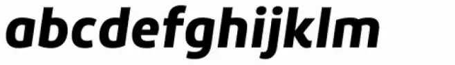 Roihu Black Italic