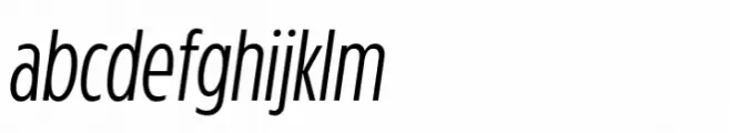 Rosso Ultra Light Italic