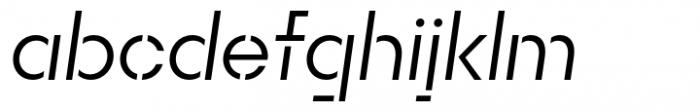 Rothek Stencil Normal Italic