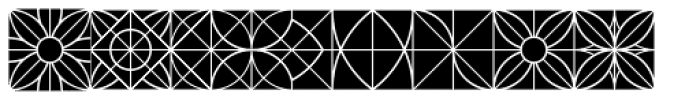 Sacred Geo Tiling Black