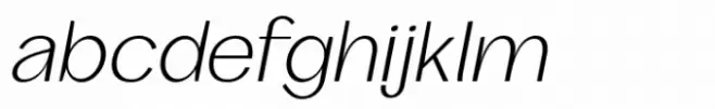 Saffron Grotesk Light Italic