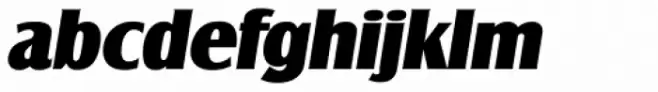 Salzburg TS ExtraBold Italic