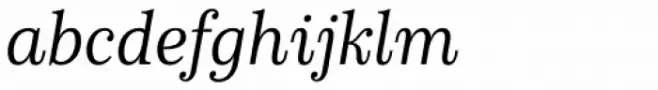 Schorel Condensed Regular Italic