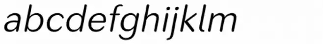 Seconda Round Light Italic