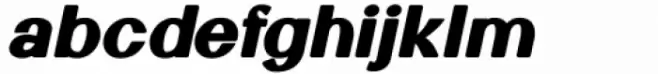 SK Gothenburg Black Italic Rounded