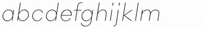 Sonny Gothic Condensed Thin Italic