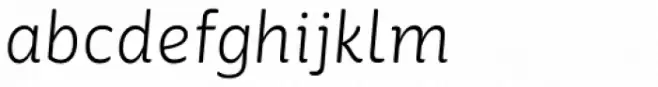 St Ryde Light Italic