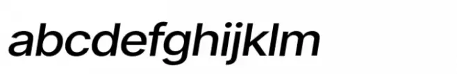 Stage Grotesk Medium Italic