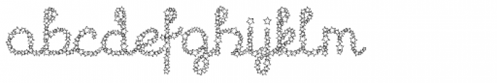 Star Cursive Shine