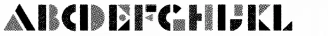 State Rough Stencil