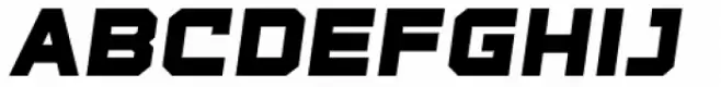 State Wide Black Italic