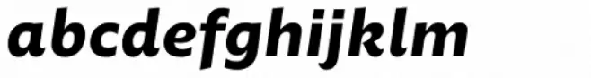 Steady Sans Italic Extra Bold