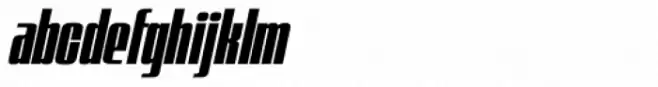 Steed Heavy Condensed Italic