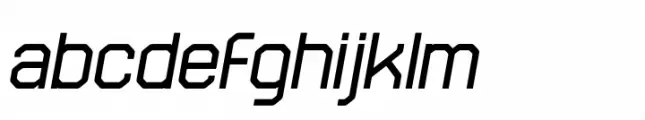 Stepback Medium Italic