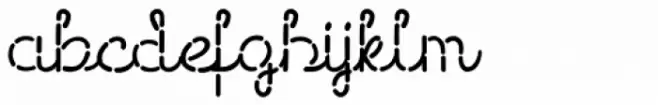 Stitch Cursive
