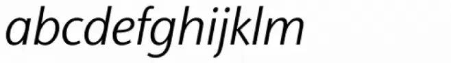 Stone Sans II Pro Book Italic