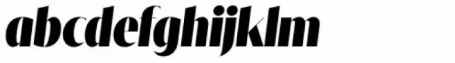 Tabac Big Glam Black Italic