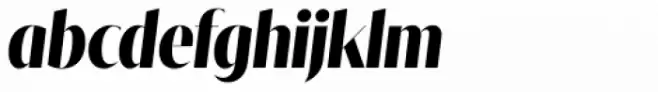 Tabac Big Glam Bold Italic