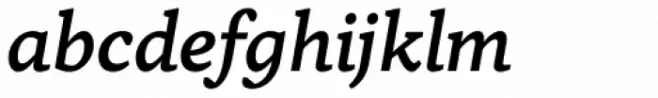 Tabac G4 Medium Italic