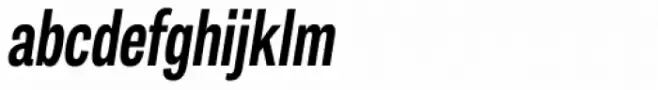 Tablet Gothic Compressed Bold Oblique
