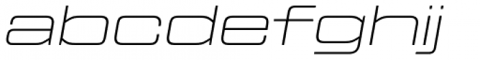 Tactic Round Extra Extended Thin Italic