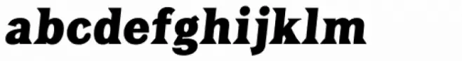 Tavern Plain Black Italic