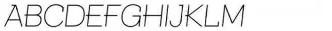 Texicali SC Thin Italic